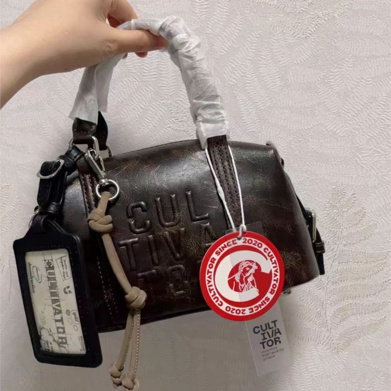 Luxury Y2K Bags - JIAERDI Vintage Stil Kart Yuvası Boston