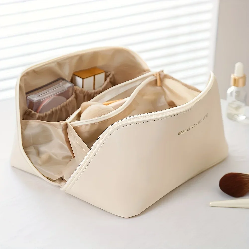 Luxury Ziploc Bags - Makyaj Organizatör Kadın Tuvalet Seti Çantası