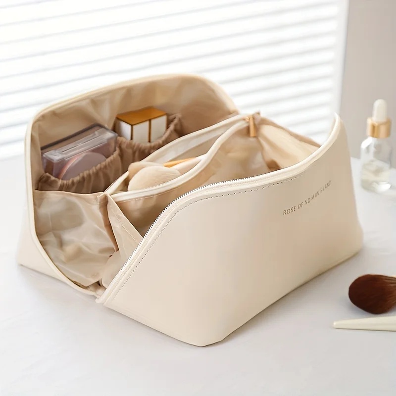 Luxury Ziploc Bags - Makyaj düzenleyici kadın tuvalet çantası makyaj