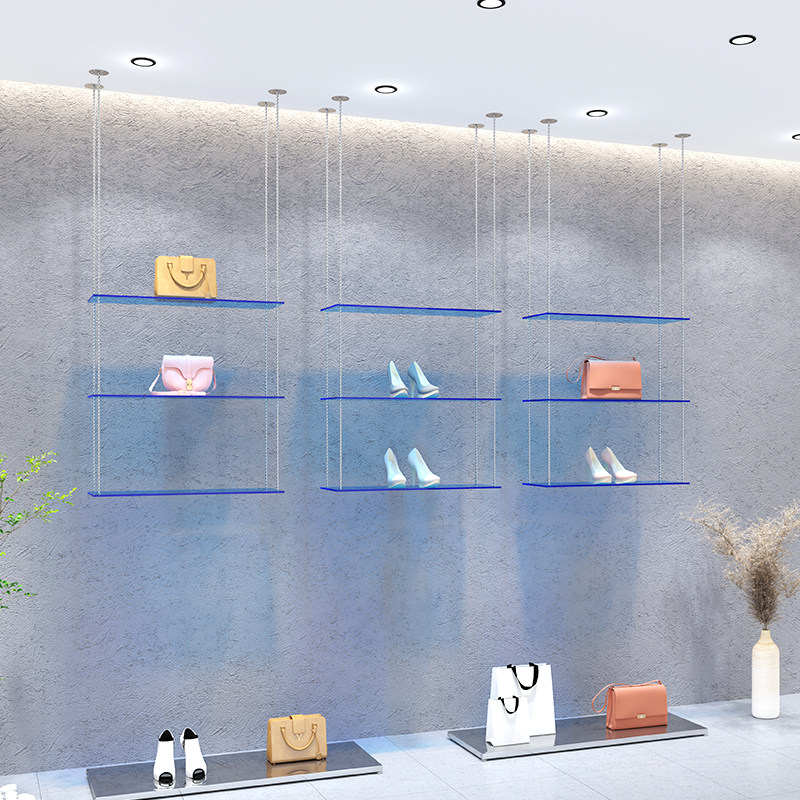 Luxury Bags In Store - Duvara asılı çok katmanlı paslanmaz çelik