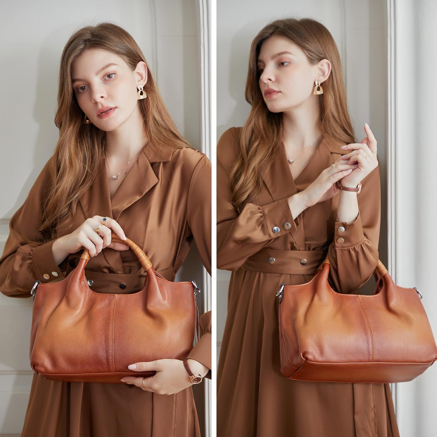 Hakiki Deri Omuz Çantaları ve  - Quiet Luxury Bags Designer incelemesi ve fiyatı
