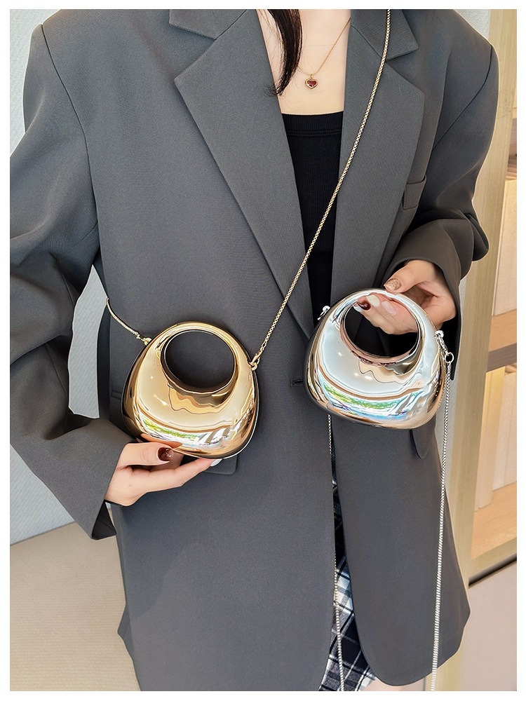 Mini Altın Akşam Çantası, Lüks - Mini Bag Evening Clutch incelemesi ve fiyatı
