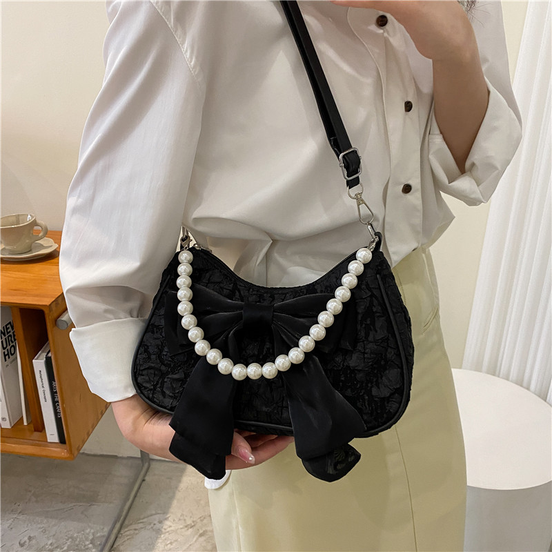 Beyaz İnci Detaylı Kadın Çanta - Luxury Y2K Bags incelemesi ve fiyatı