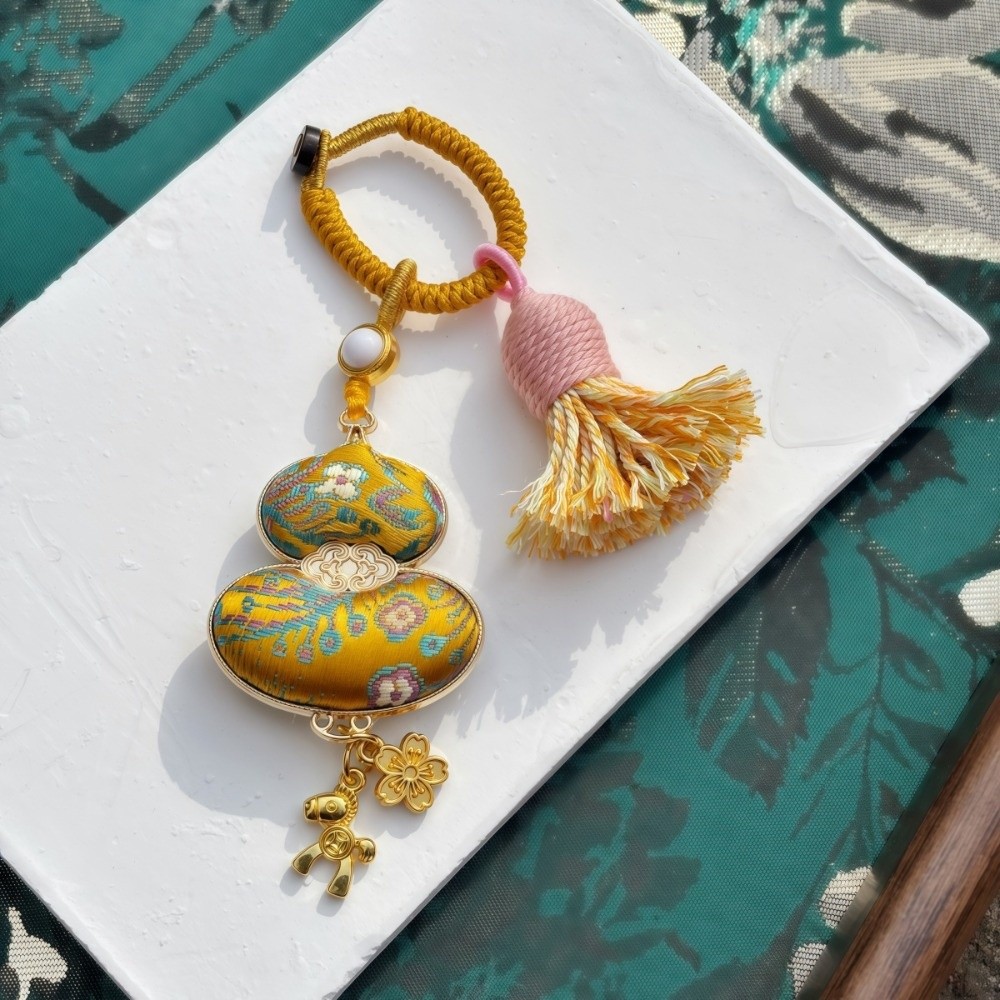 Lüks Brokar Kabak Kolye Boncuk - Luxury Bags Yellow incelemesi ve fiyatı