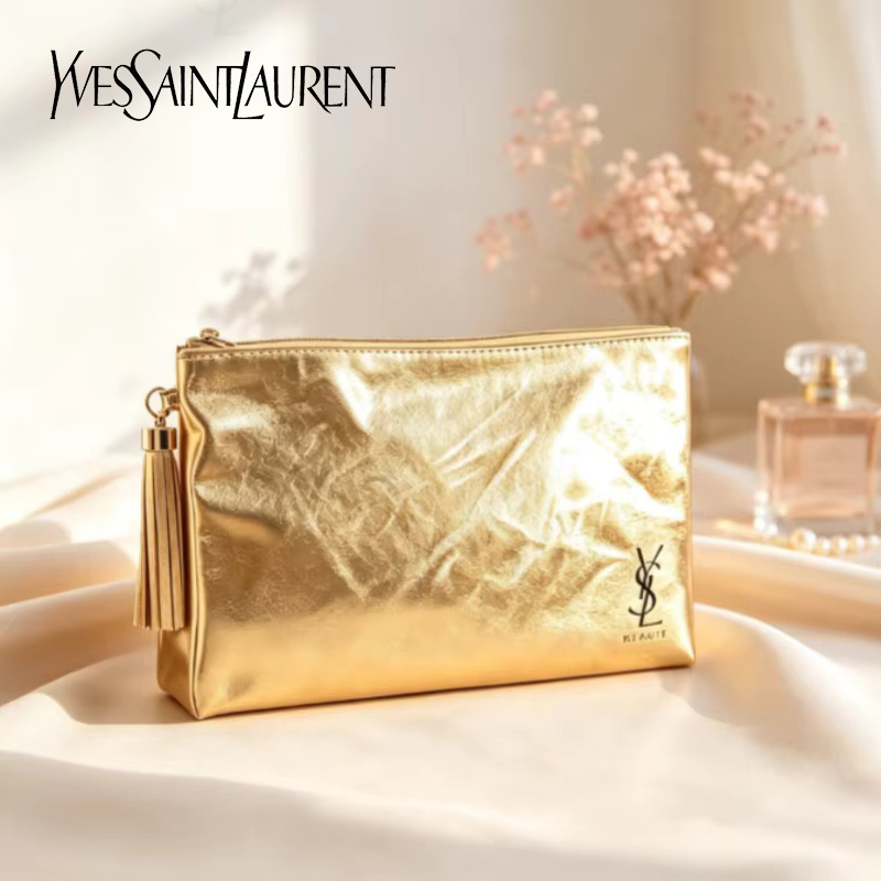 YSL Altın Kozmetik Çantası, Ta - Luxury Bags For Travel incelemesi ve fiyatı