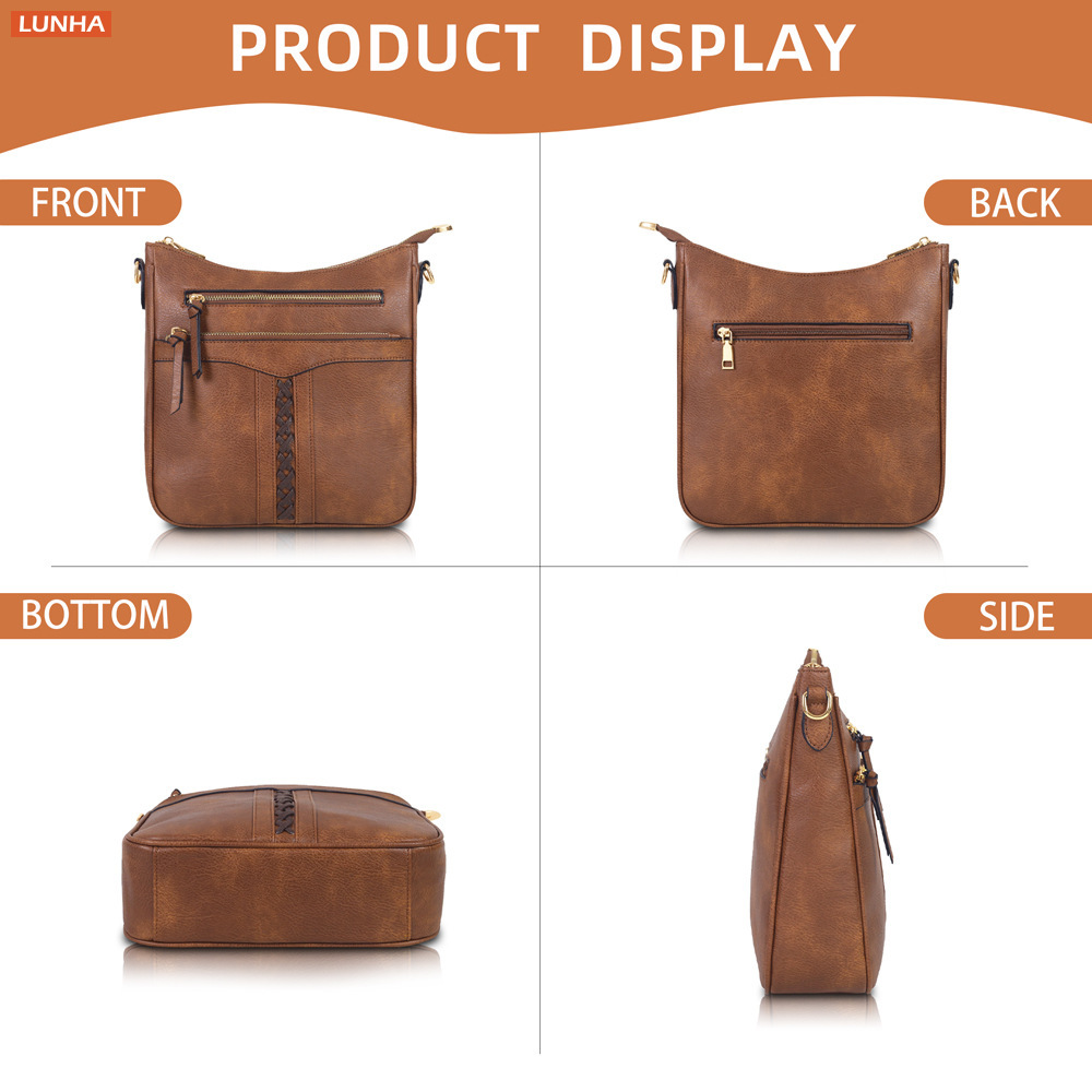 Vintage Örgülü Kova Çapraz Ask - Saddle Bag Distressed incelemesi ve fiyatı