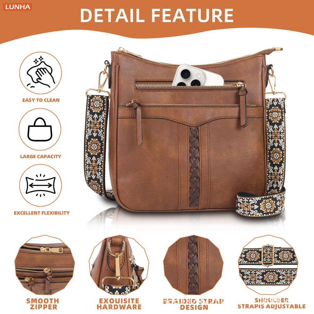 Vintage Örgülü Kova Çapraz Ask - Saddle Bag Distressed incelemesi ve fiyatı
