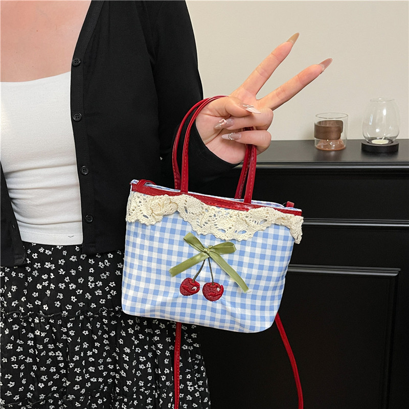 Kadın Yeni Çanta Kore Kareli P - Luxury High Quality Bags incelemesi ve fiyatı