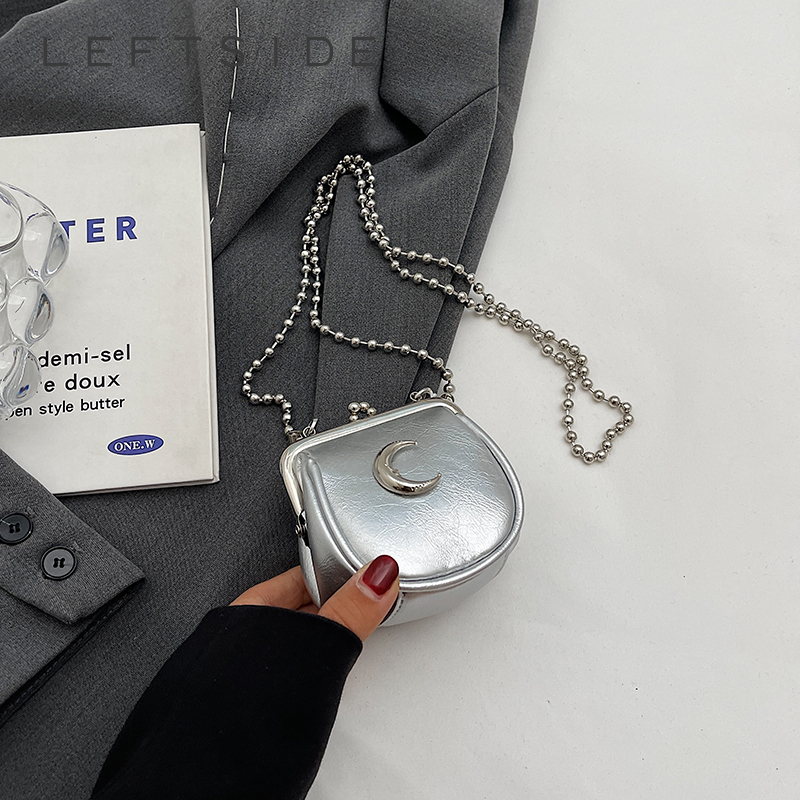 Gümüş Mini Sevimli Kadınlar iç - Luxury Y2K Bags incelemesi ve fiyatı