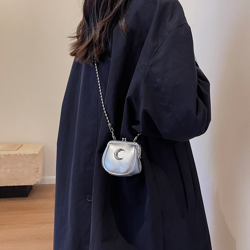 Gümüş Mini Sevimli Kadınlar iç - Luxury Y2K Bags incelemesi ve fiyatı